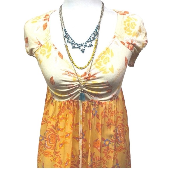 Free People La Bamba Babydoll Blouse - Picture 3 of 5